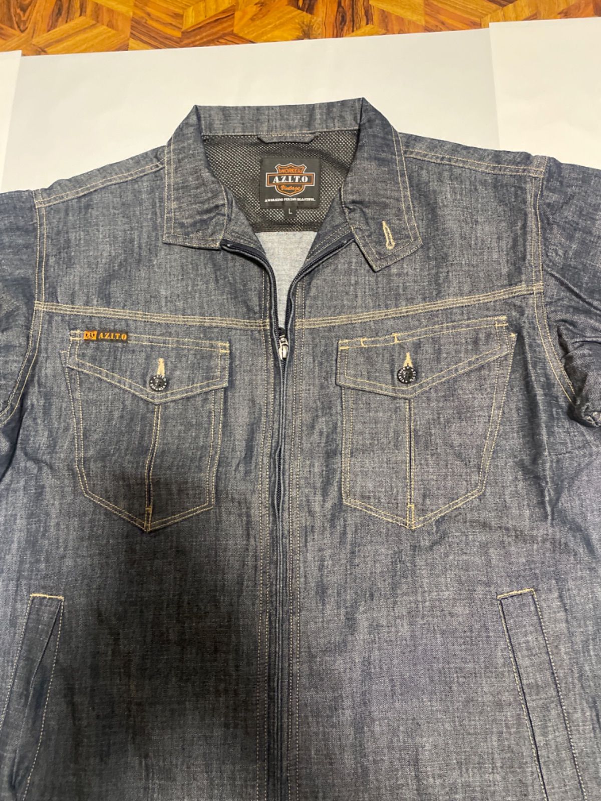 18000円インターネット販売 入荷量 TBOB slab denimセットアップ