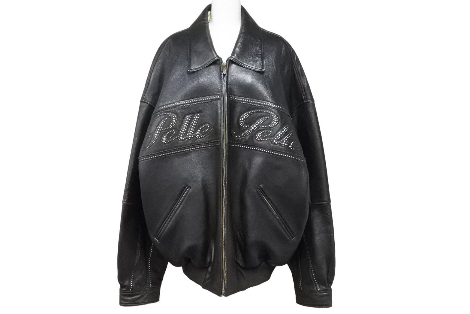 最前線の Pelle Pelle ペレペレ ブルゾン ヴィンテージ レザー