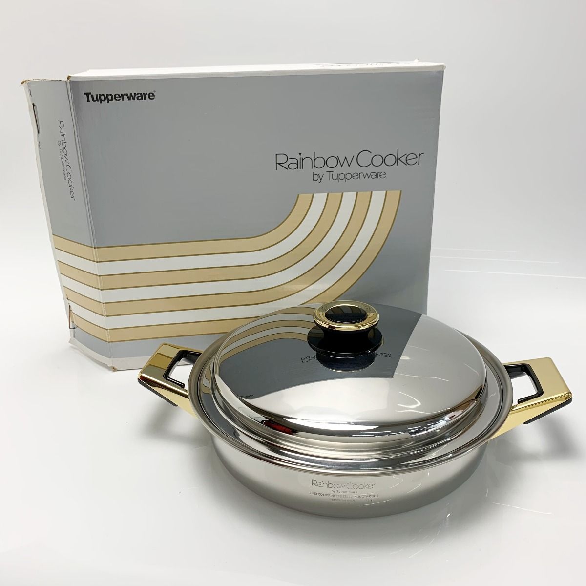 Tupperware タッパーウェア Rainbow Cooker レインボークッカー 両手鍋