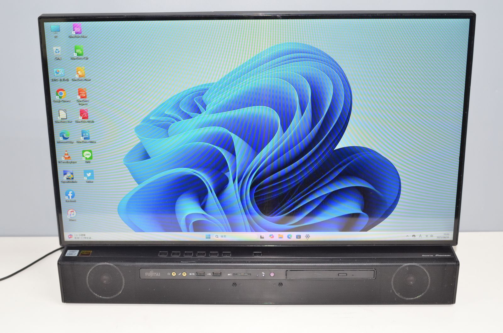 VTu1701W SSD,初期設定済ワード・エクセルすぐOK 富士通一体型PC 富士通 ノートパソコン Windows11 Office2021 エクセル ワード