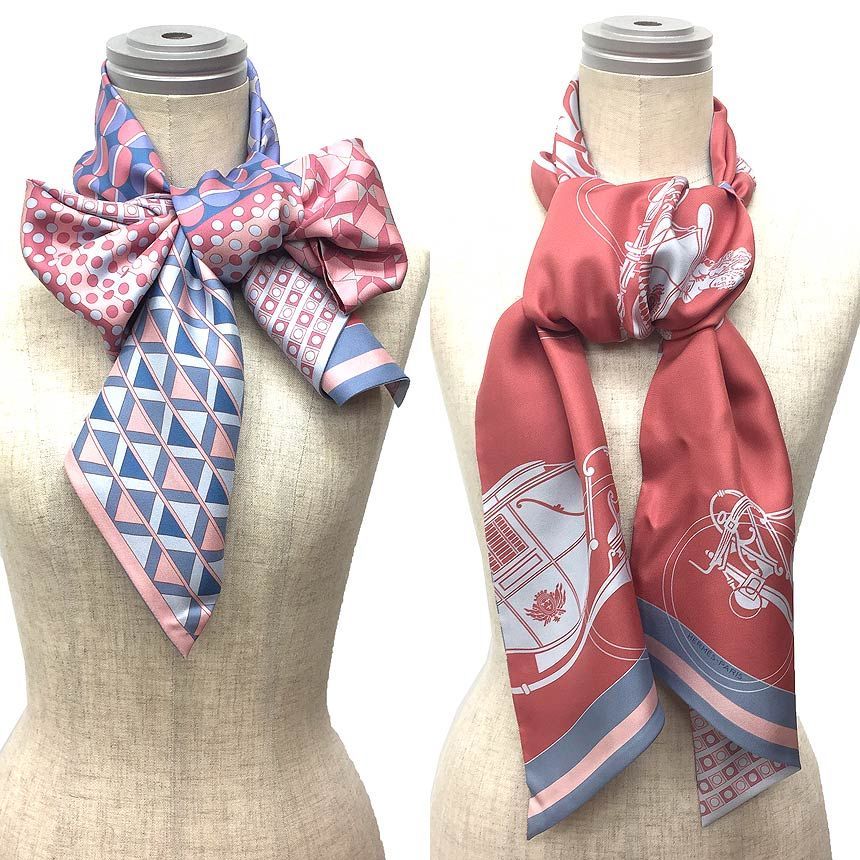 HERMES エルメス マキシツイリーカット EX-LIBRIS EN CRAVAT