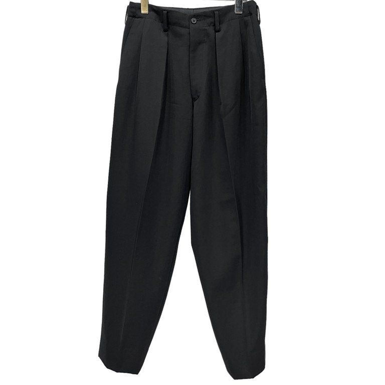90年代 Y's for men 2タックウールスラックス ウールギャバ Y's for men ウールギャバジン内外2タックパンツ スラックス