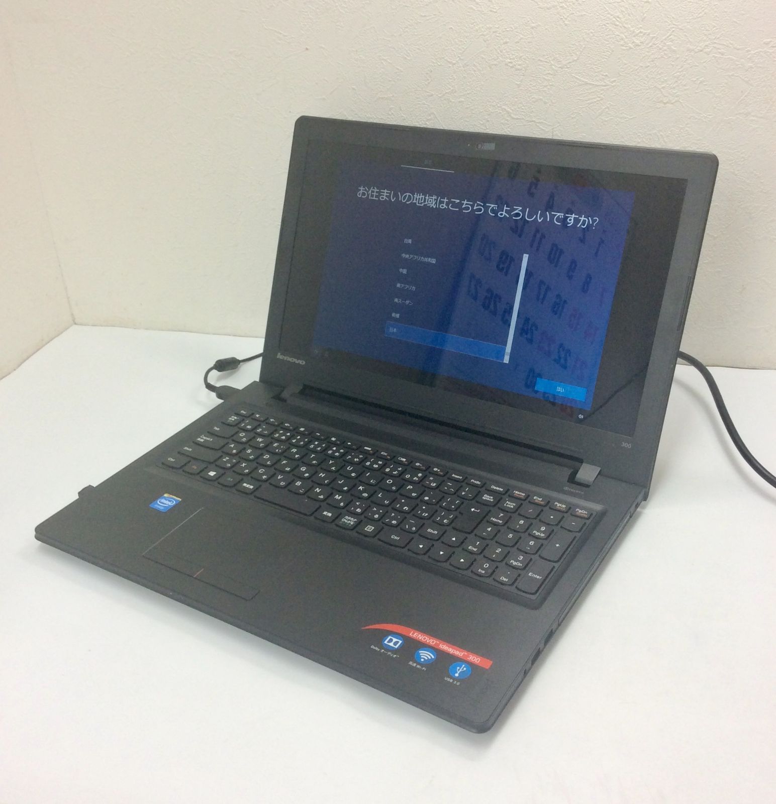 美品】Lenovo レノボ ideapad 300-15IBR (80M3) ノートパソコン