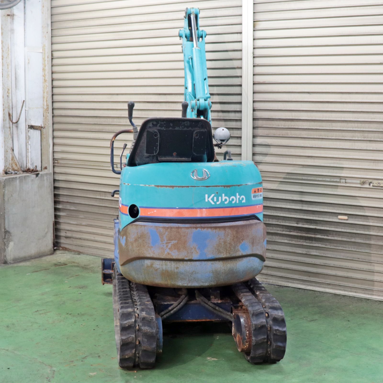 新潟発 クボタ バックホー U-10 1tクラス 可変脚 実働 中古 ミニ