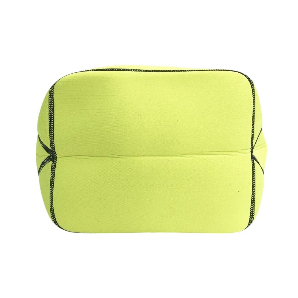 ［muta］ ムータマリン エナメルクリアキャディバッグ イエローブラック muta］ ムータマリン エナメルクリアキャディバッグ イエローブラック