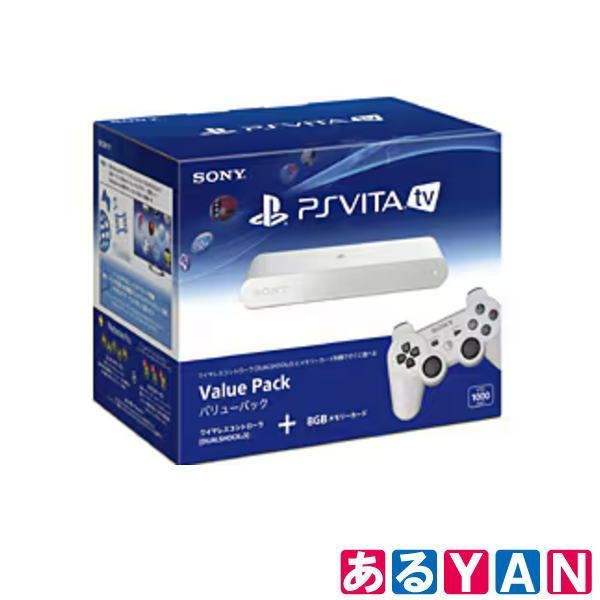PlayStation Vita TV Value Pack VTE-1000AA01 ワイヤレスコントローラー＋8GBメモリーカード 印無し 4948872413633