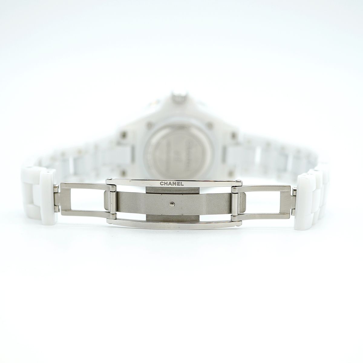 5wwi0257】シャネル J12 H7419 白文字盤【中古】腕時計 レディース  