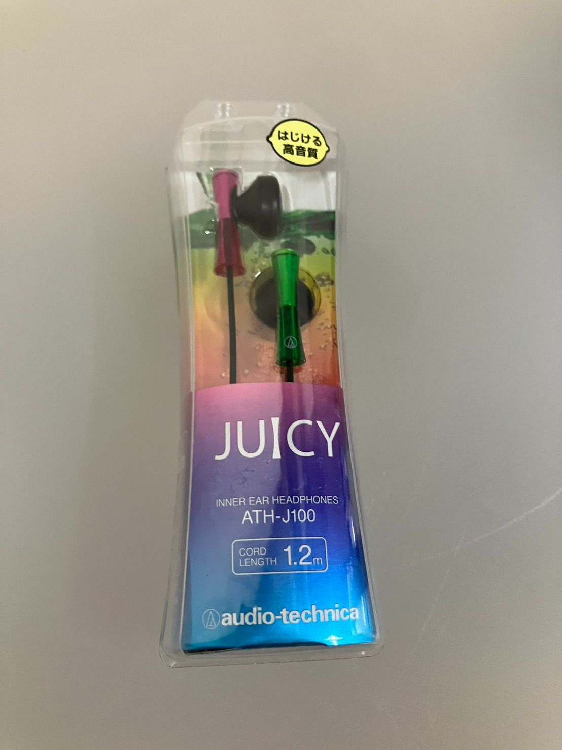 オーディオテクニカ JUICY イヤホン インナーイヤー型 ミックス ATH-J100 MX