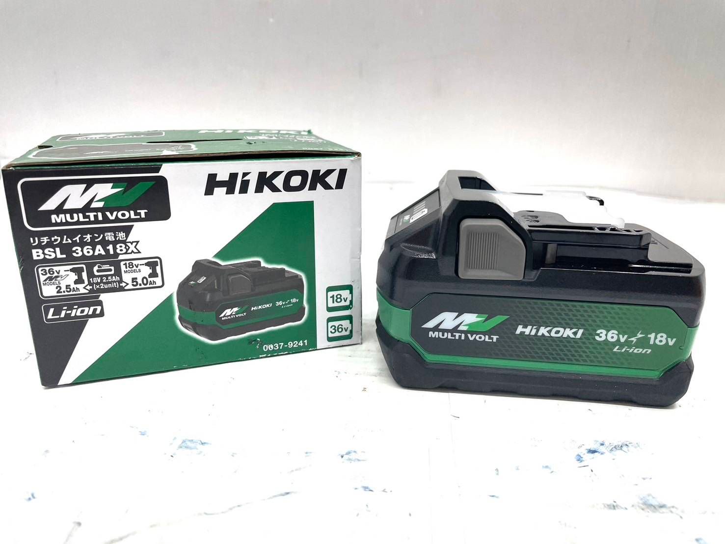 h60600 HIKOKI リチウムイオン蓄電池 BSL 36A18X