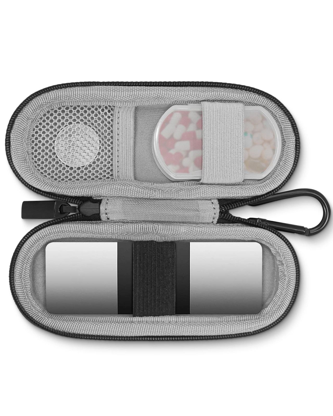 ハートモニターケース AliveCor KardiaMobile 6L Kardia Mobile EKGモニター用 トラベルケース AliveCor Kardia Mobile 1リードパーソナル心電図モニター/KardiaMobile 6リードパーソナル