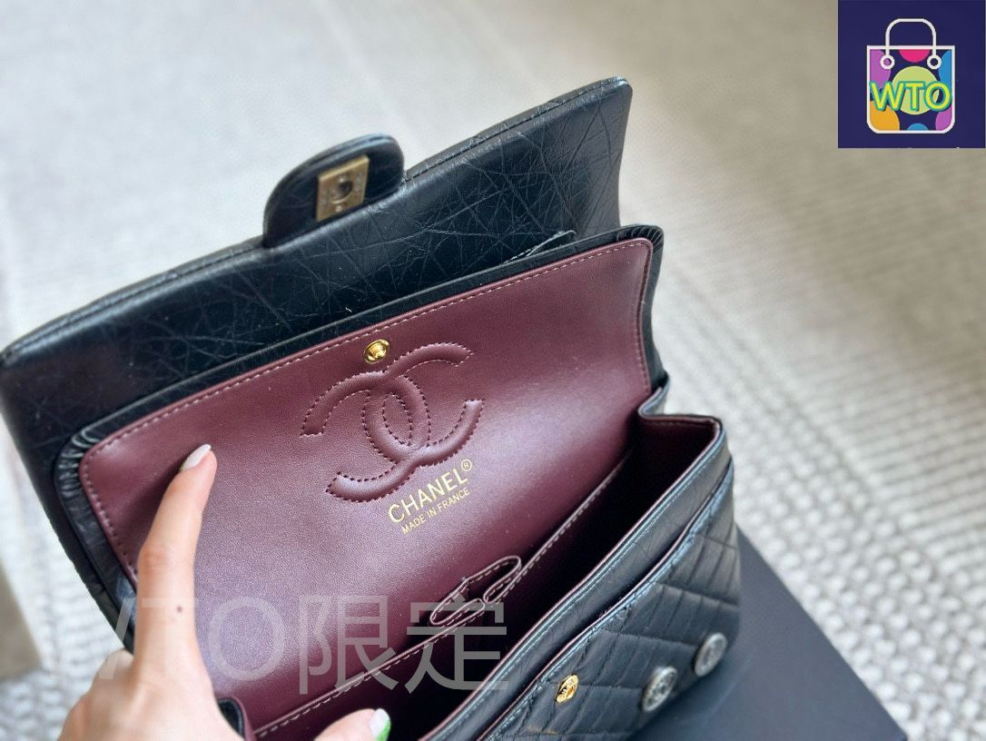 ♦最終！売り切り大幅値下げ！シャネルWOOLベスト！ ♦価格交渉可能! CHANEL|L-GUSSET FLAP WALLET|HARDOFFオフモール（オフモ