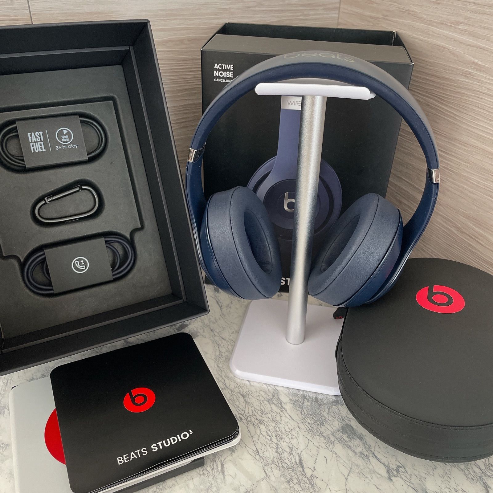 完品⭐︎ BEATS STUDIO3 WIRELESS ブルー 2021年製 - メルカリ