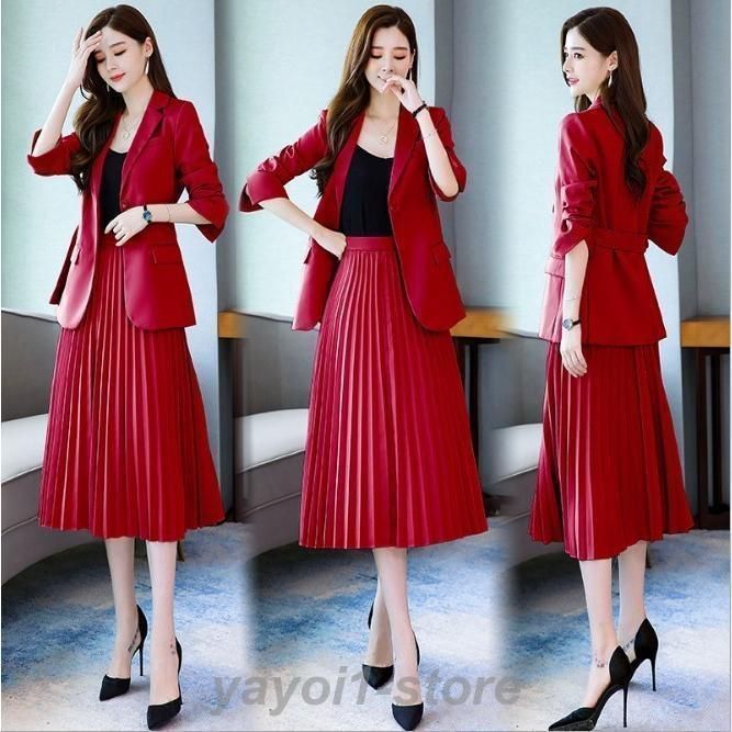 送料無料】セットアップ レディース ジャケット 春 秋 2点セット