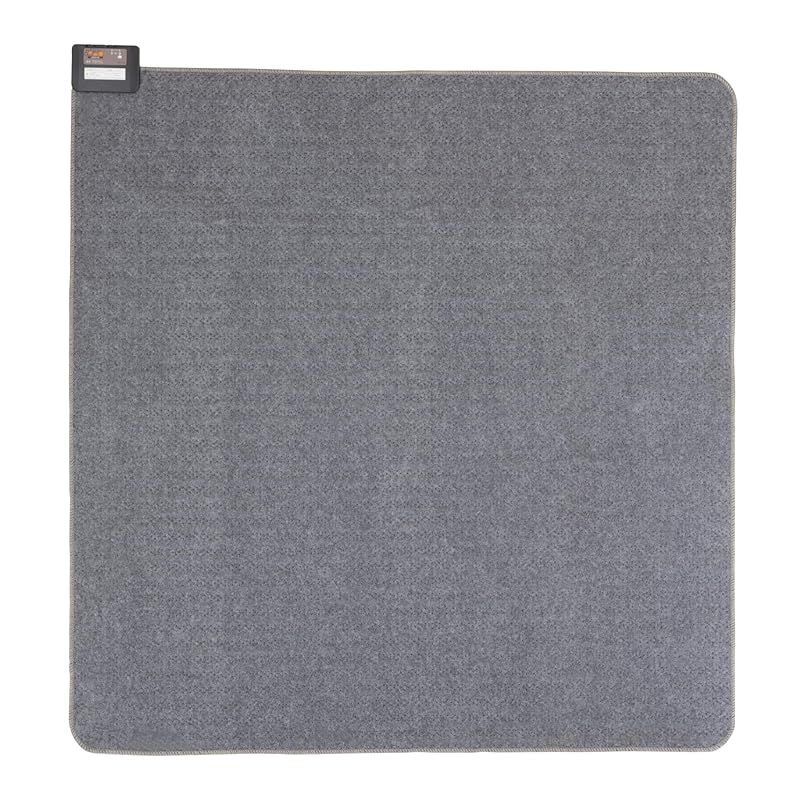 【新品】 Mofua ホットカーペット 2畳相当 本体 168×168cm 自動8時間オフタイマー 暖房面切替 温度調節こたつ併用可 ダニクリーン機能 コンパクト収納 グレイ MFU201UH 0