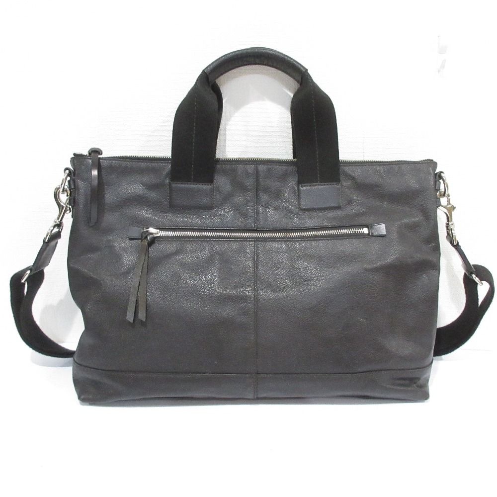 未使用に近い）COACH コーチ トンプソン レザー 2way ビジネスバッグ COACH コーチ シグネチャー 2WAY ビジネスバッグ レザー