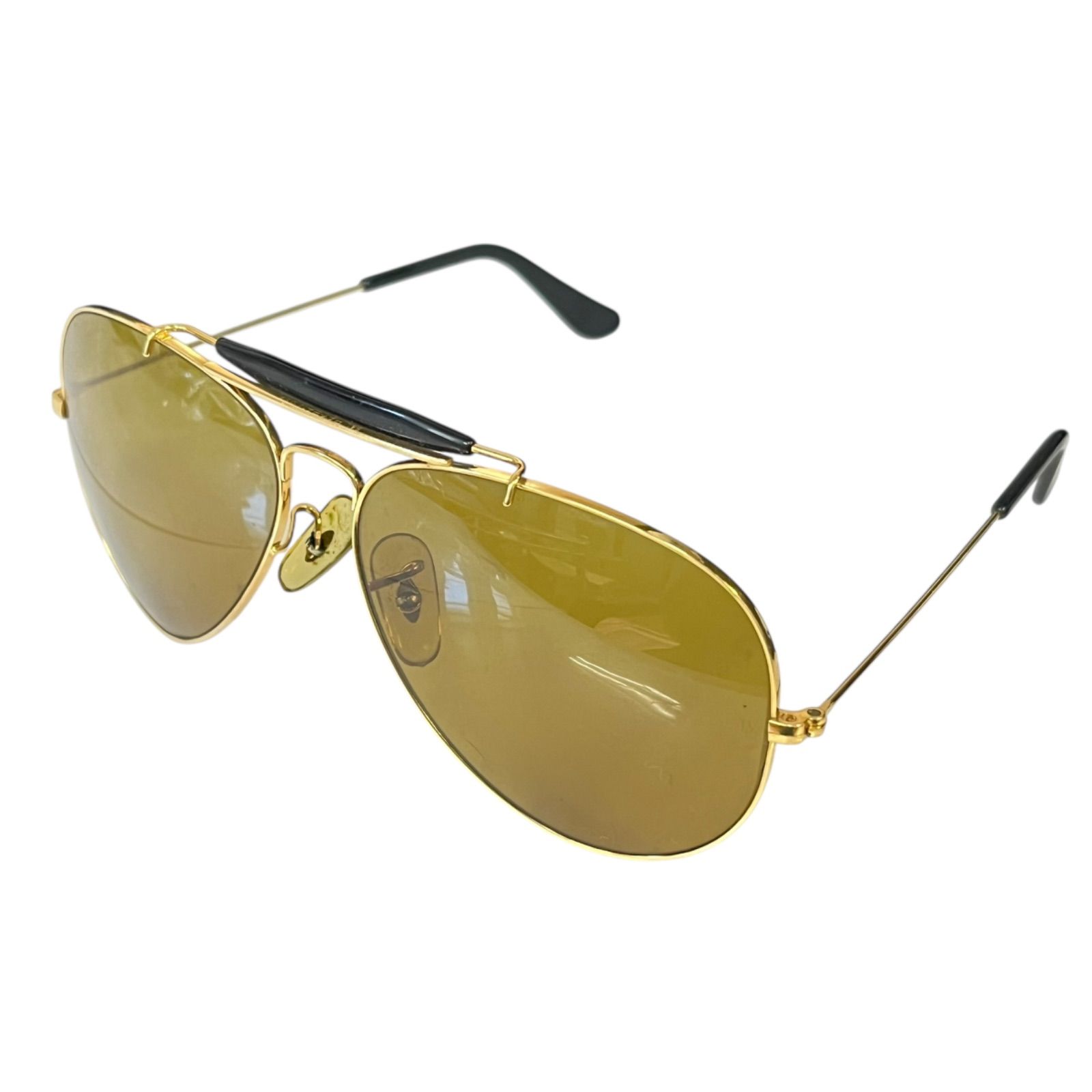 Ray-Ban サングラス ブラウンレンズ ゴールドフレーム Ray-Ban