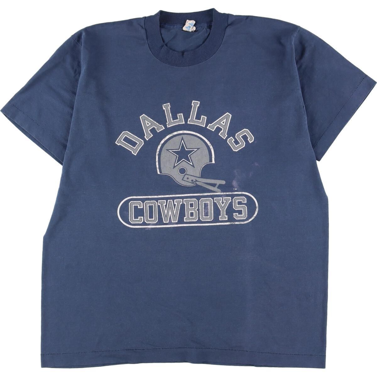 古着 80年代 チャンピオン Champion トリコタグ NFL DALLAS COWBOYS ダラスカウボーイズ スポーツプリントTシャツ  USA製/eaa308997