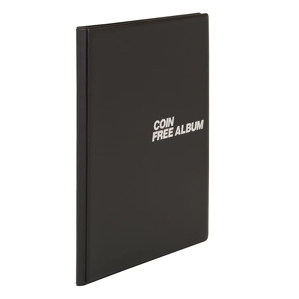収納枚数90枚 黒 B5 コインフリーアルバム CF-31-01 テージー