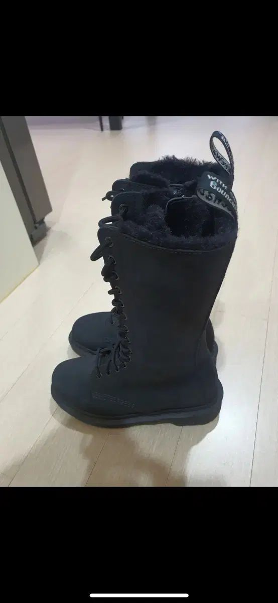 DR. MARTENS ドクターマーチン B160 14ホール ファーブーツ