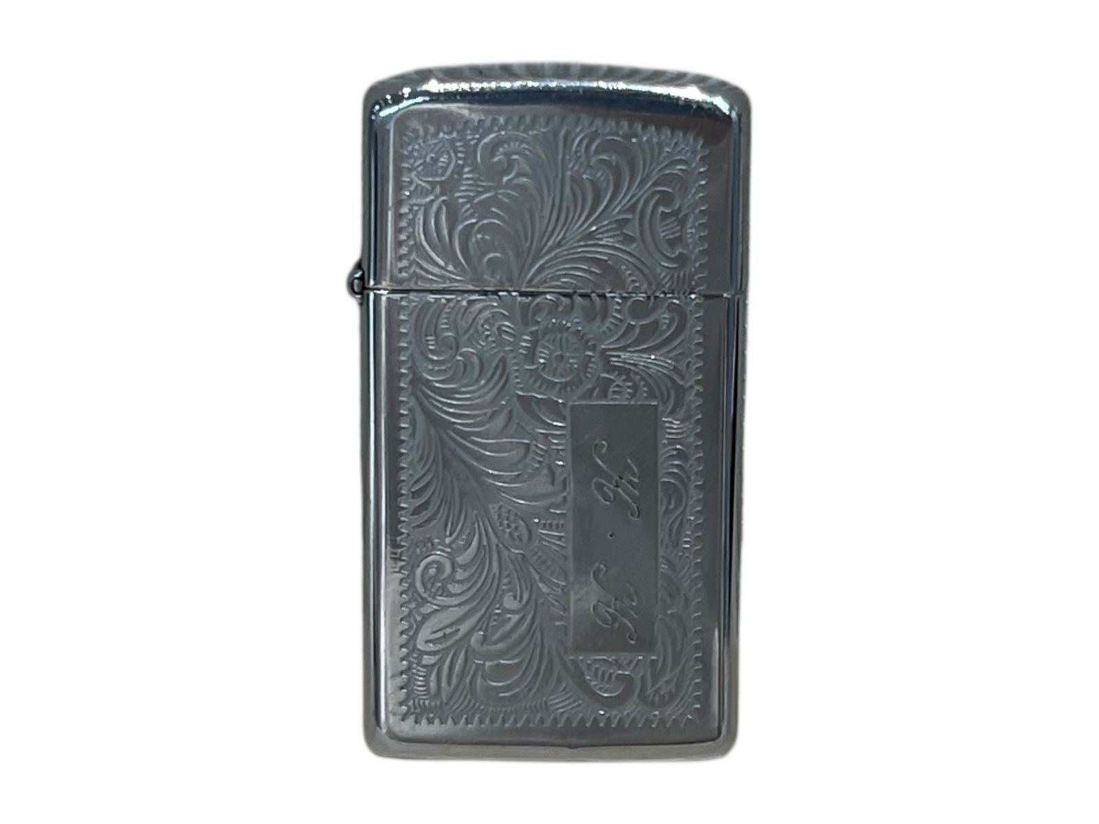 zippo (ジッポー) 1979年製 アラベスク 彫刻 オイルライター シルバー 雑貨/065