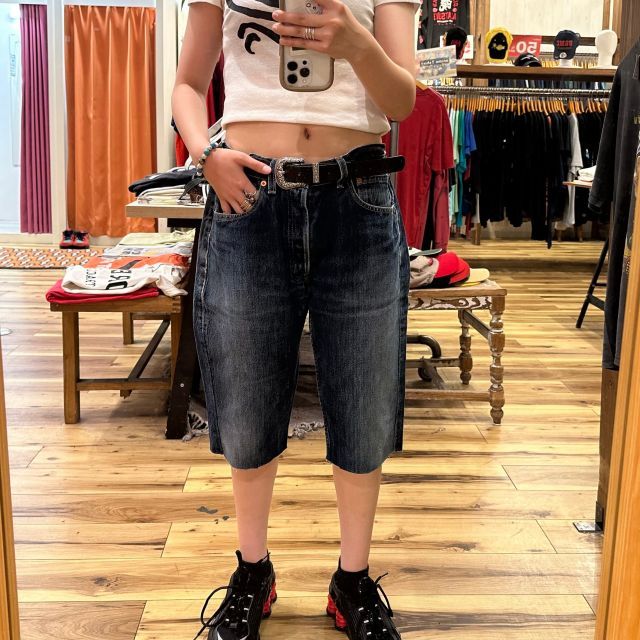 【LEVI’S501/リーバイス501】切りっぱなし ハーフパンツ