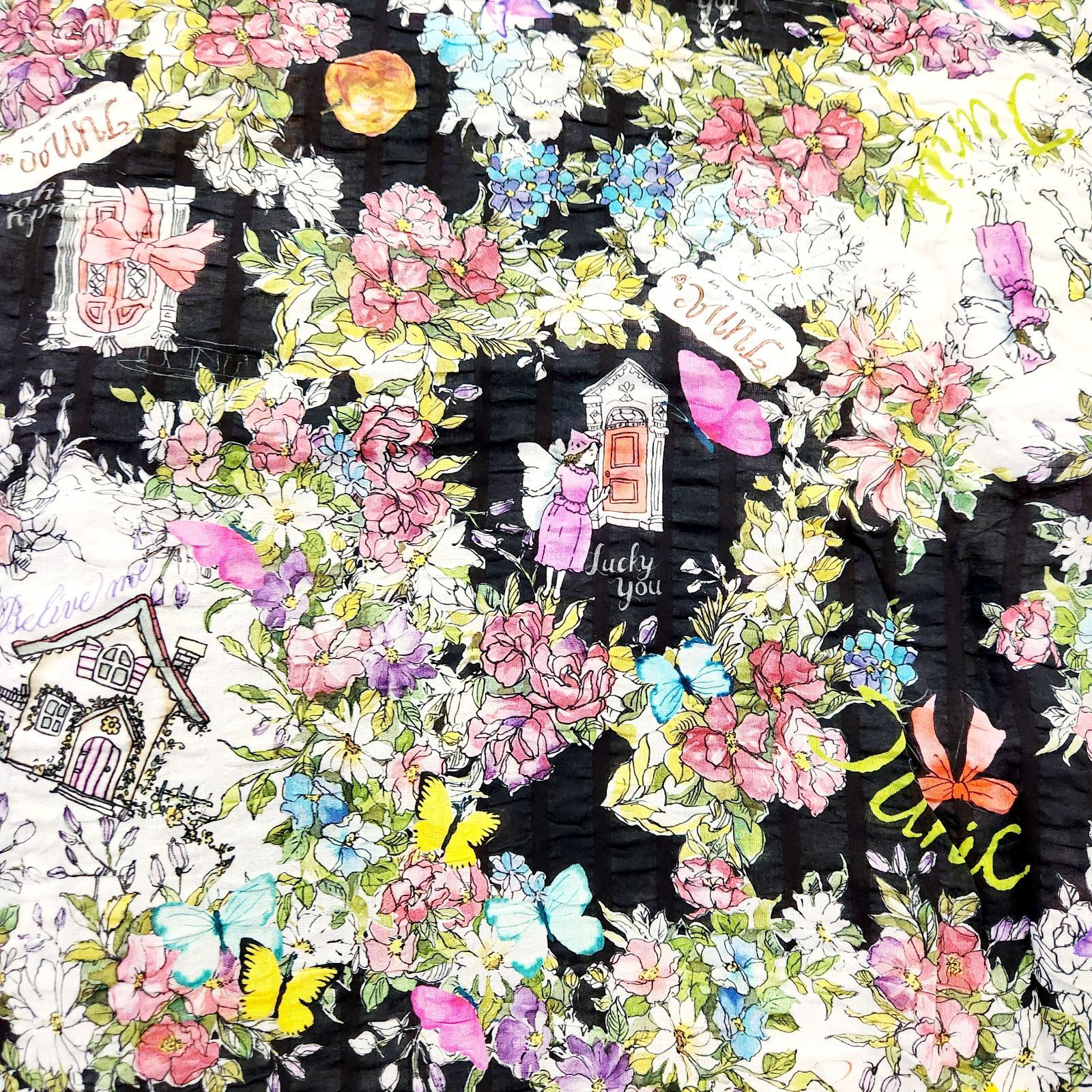 鴨居羊子　TUNIC パジャマ　7分袖　綿100%ローンサッカー　軽くて涼しい チュニック 期間限定30％OFF SALE TUNIC チュニック 鴨居羊子 7