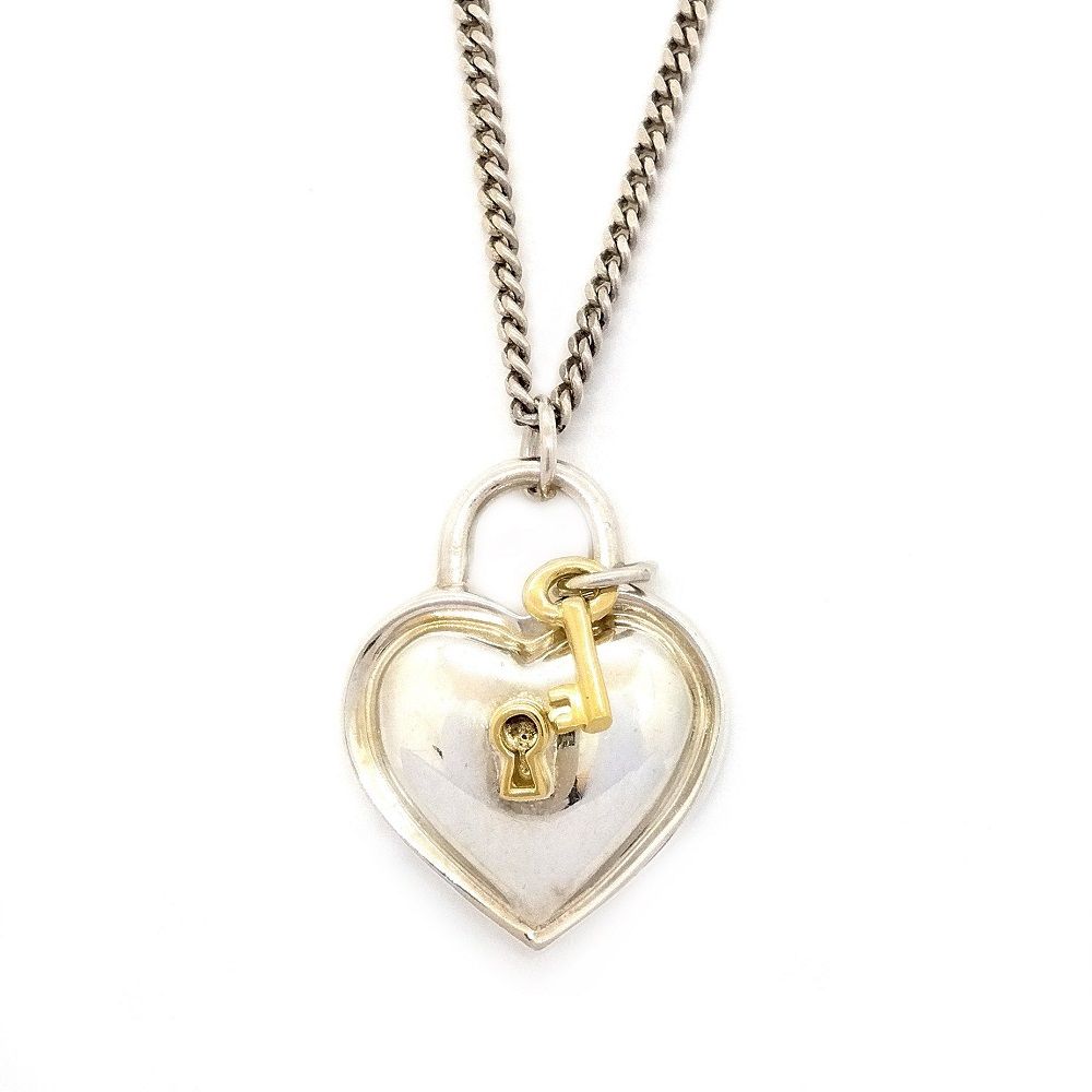 【TIFFANY】ティファニー ハートロックキー ネックレス シルバー k18 楽天市場】【中古】【非常に良い】 TIFFANY&Co. ティファニー