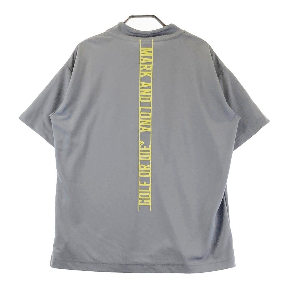 サイズ：48 MARK&LONA マークアンドロナ モックネック半袖Tシャツ