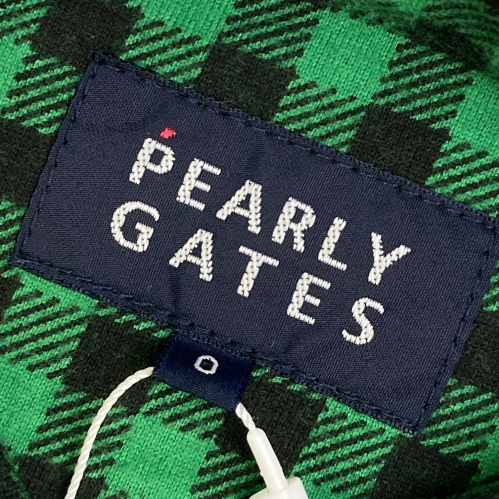 サイズ：0 PEARLY GATES パーリーゲイツ 長袖ポロシャツ ボタンダウン