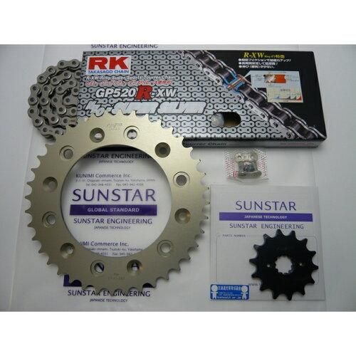 4営業日で発送 SUNSTAR サンスター スプロケット＆チェーンキット 品番 KR31902 CRF250L 12-14 サイズ 520