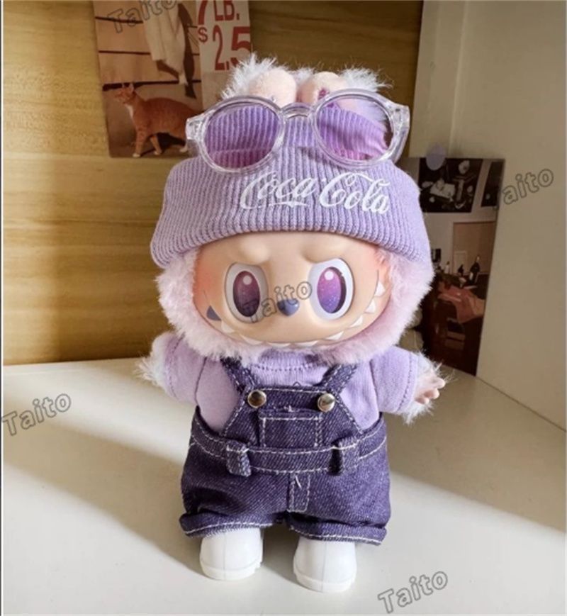 新品 LABUBU服 着ぐるみ着せ替え服 1/2/3代 ラブブぬいぐるみの