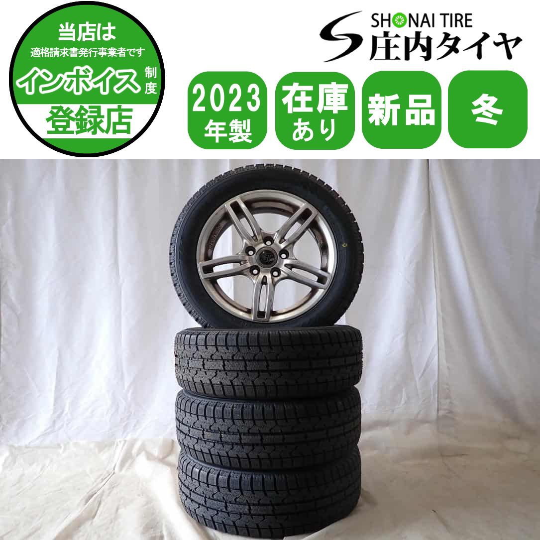 冬 製 4本SET 会社宛 205 55R16×6.5J 91T トーヨー オブザーブ ガリット GIZ 112 アルミ ゴルフ ジェッタ A3 NO D6327