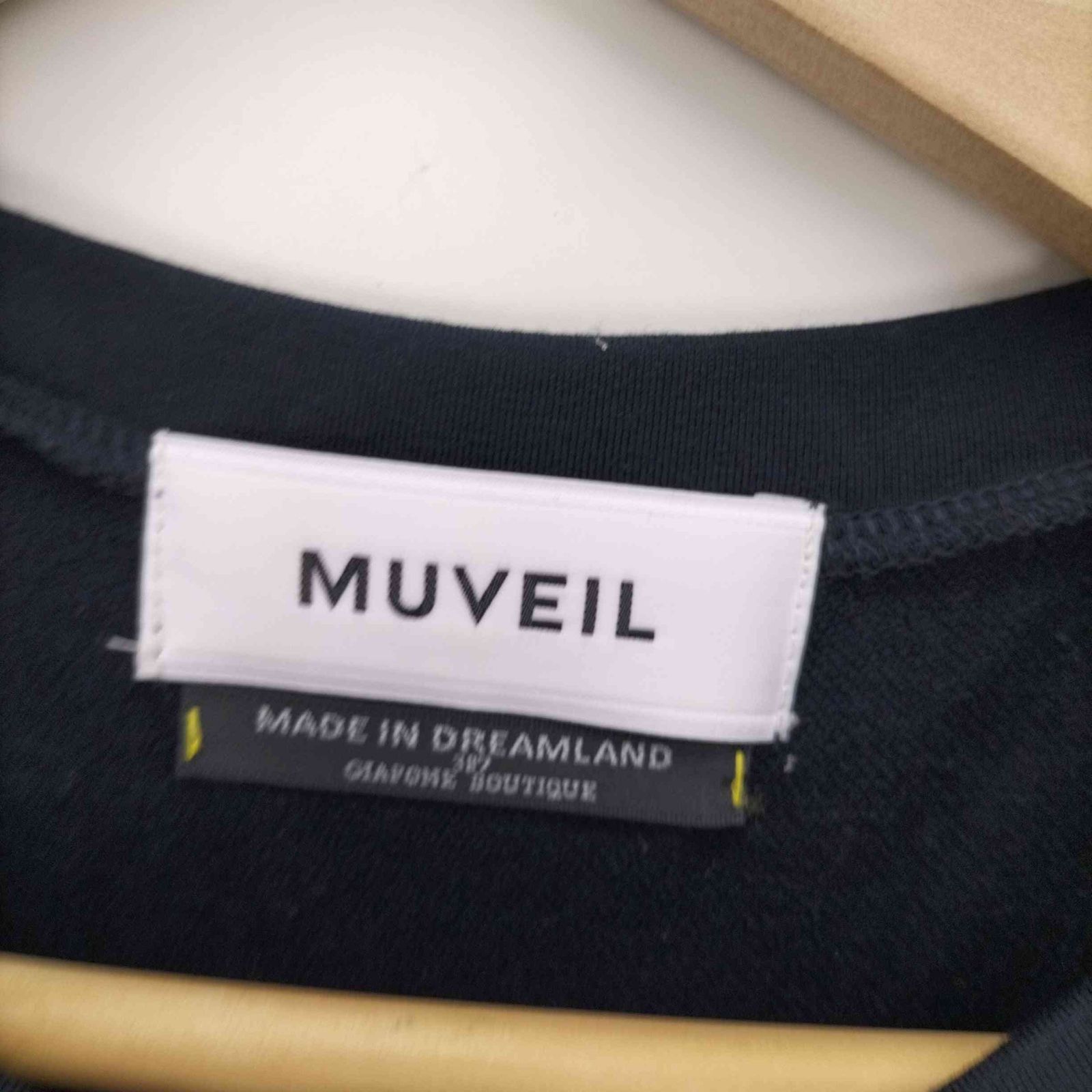 ミュベール MUVEIL 18AW MADE IN DREAMLAND スカーフコンビ半袖プル