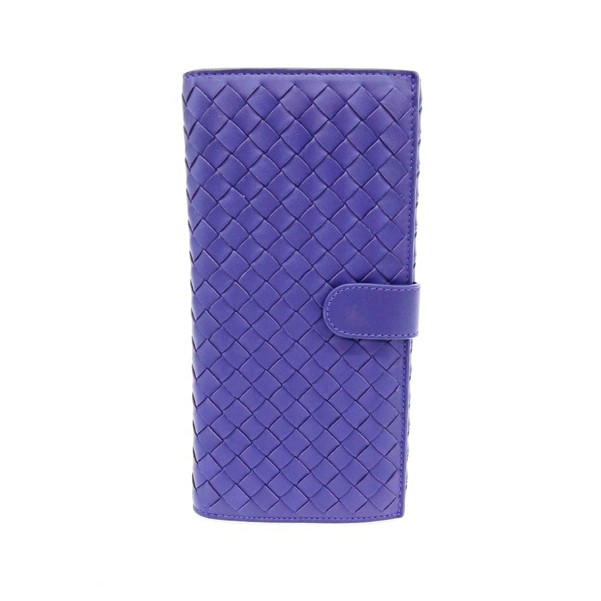 美品 BOTTEGA VENETA ボッテガヴェネタ イントレチャート 長財布 