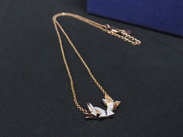 □新品□未使用□ SWAROVSKI スワロフスキー バタフライ 蝶 ライン 