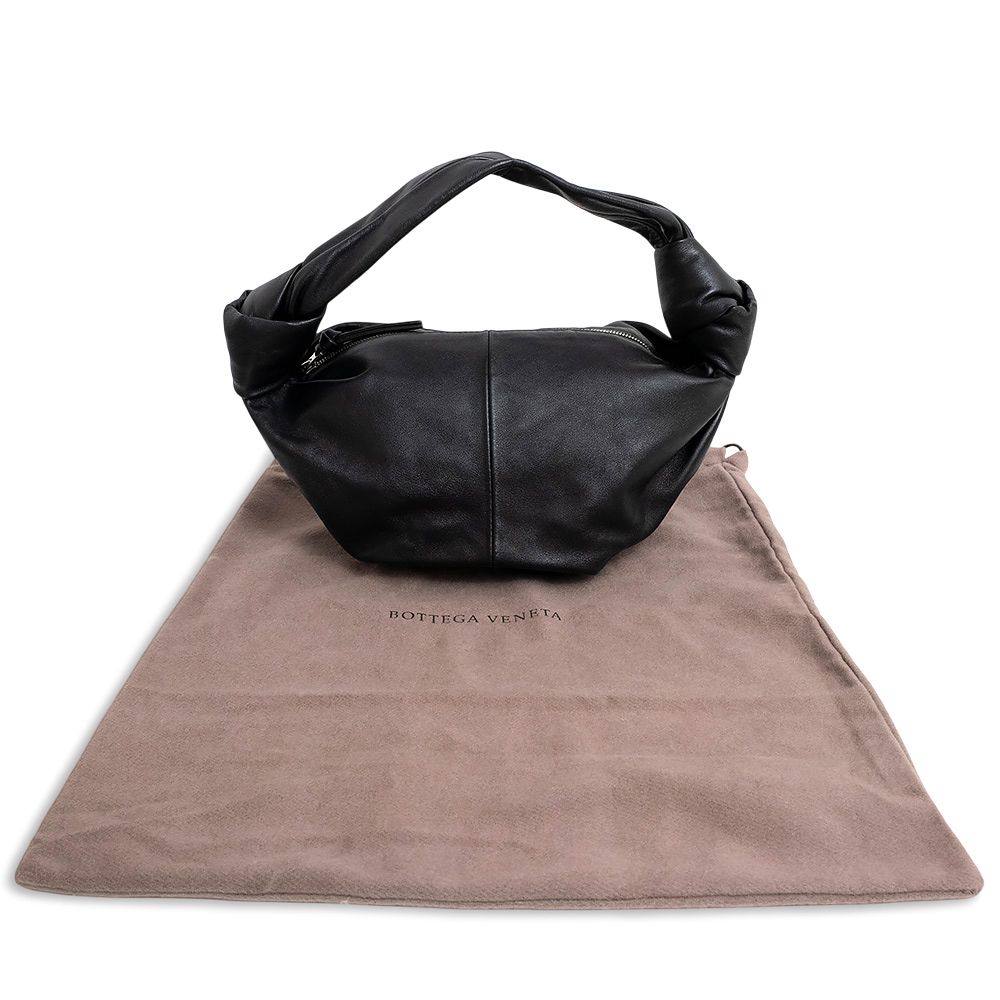 BOTTEGA VENETA カーフレザー ダブルノット ミニバッグ ボッテガヴェネタ ダブルノット ミニ ハンドバッグ カーフスキン
