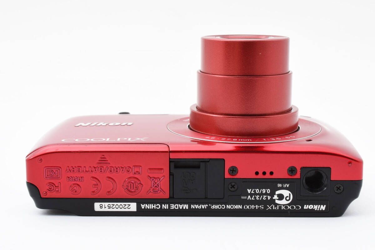 セール ☆良品☆Nikon ニコン COOLPIX S4400 クールピクス レッド