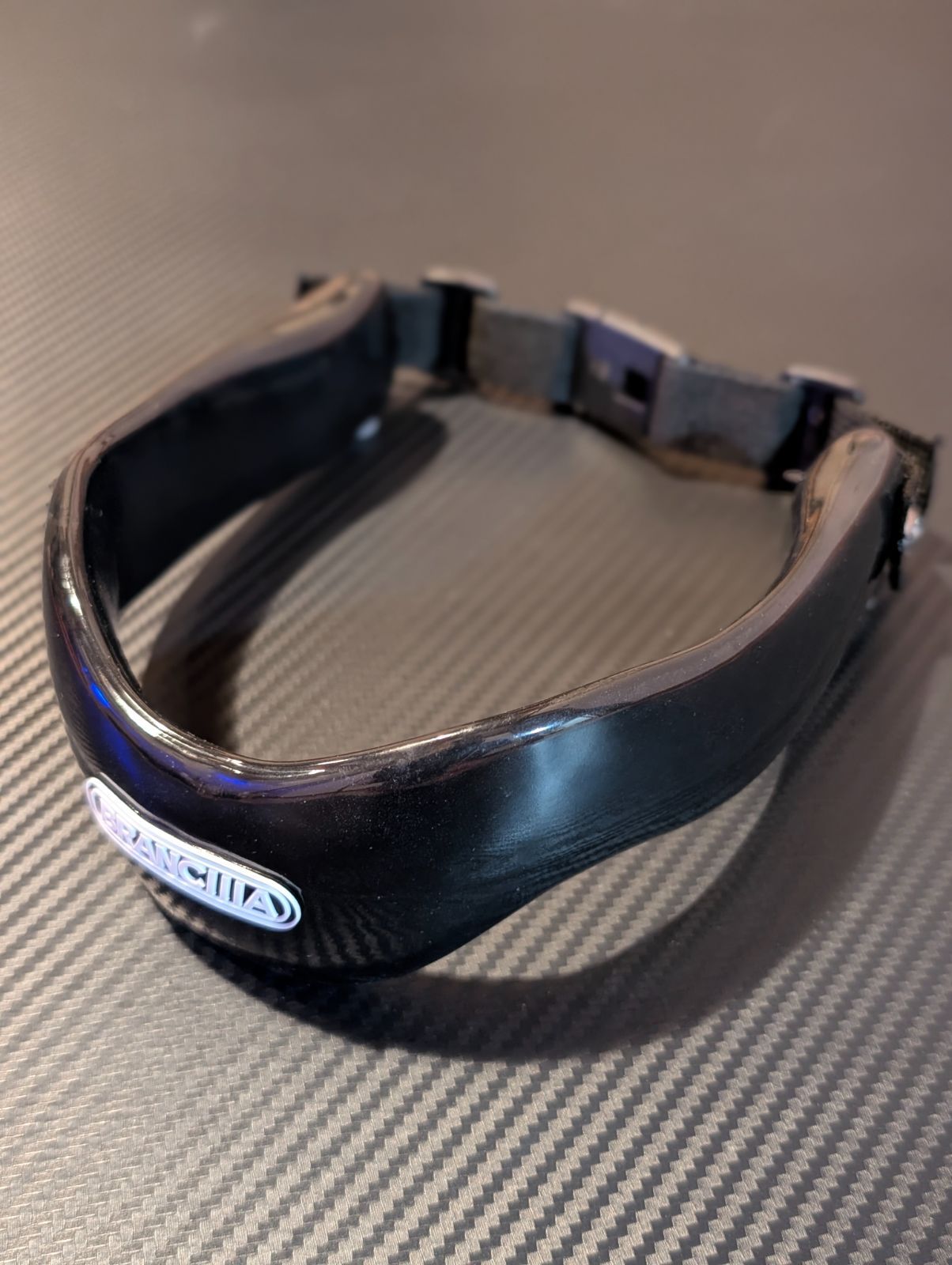 ?? Branciiia neckweight Used 上 ネックウェイト 黒1.2㌔ 青1.5㌔