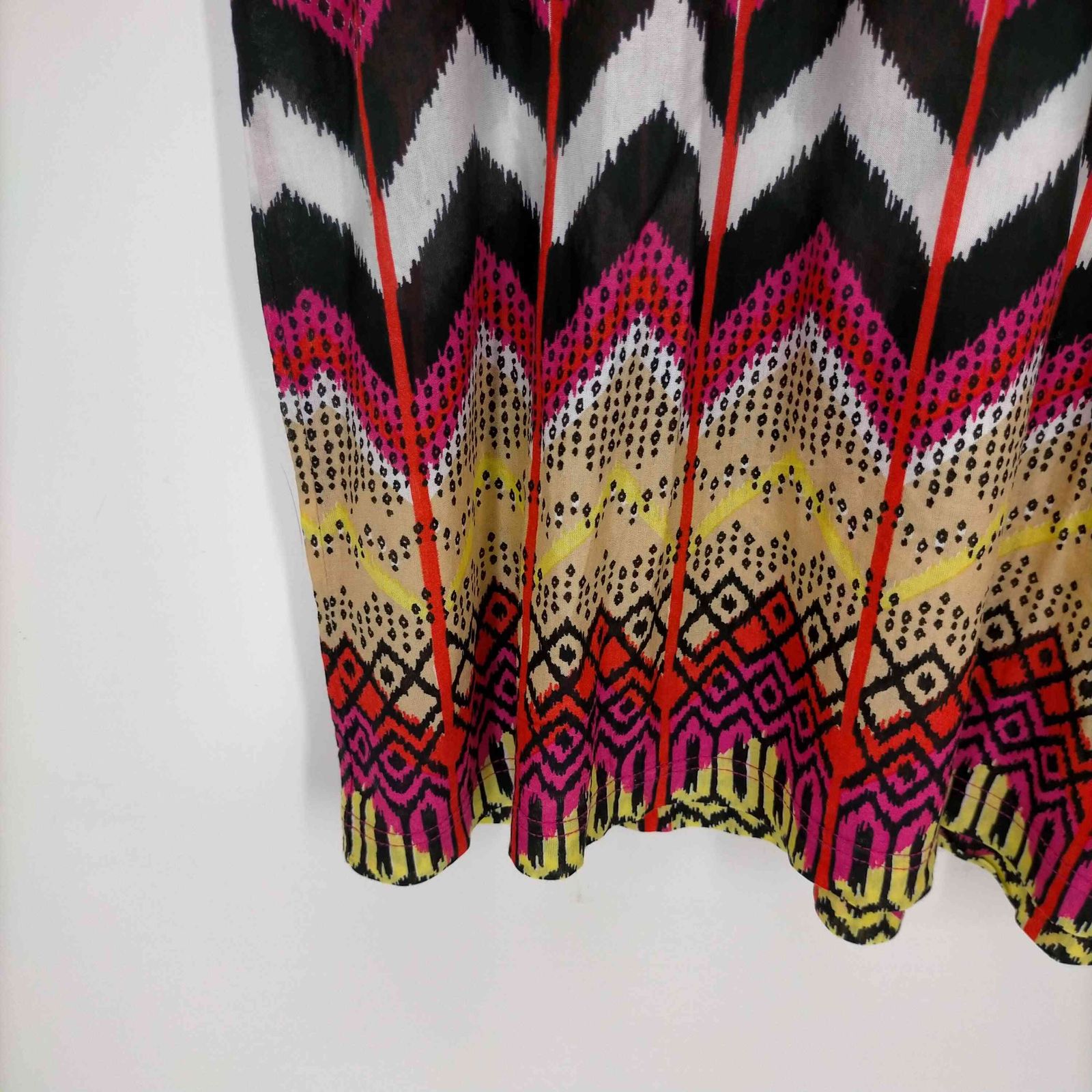 カルヴェン CARVEN マルチカラー 総柄カットソー レディース S