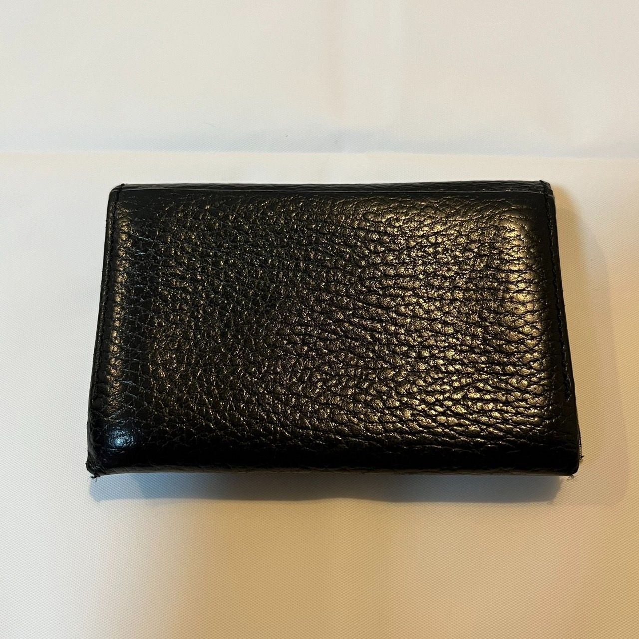 バーバリー 名刺入れ レザー ブラック 革 ノバチェック - メルカリ