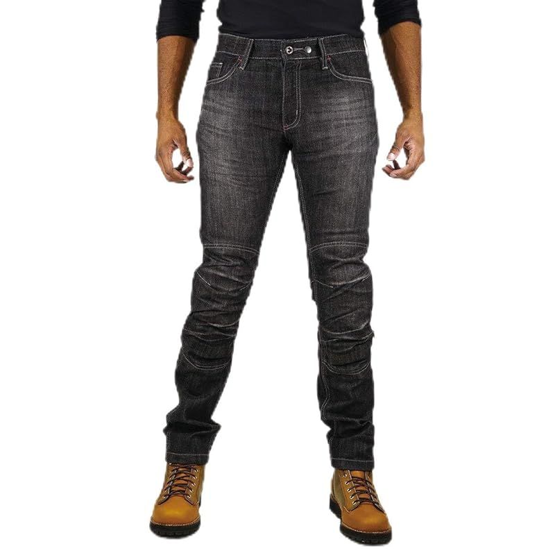 [KOMINE] バイク用 WJ-7373S ジーンズ 07-7373 メンズ Black 2XL 1