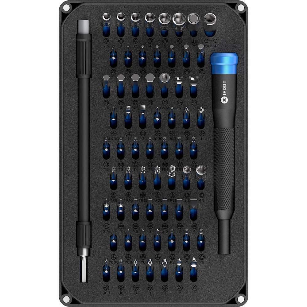 Ifixit Mako Driver Kit - 64 Precision Bits 精密 ドライバーキット スマホ タブレット 小型家電等の修理に活躍します