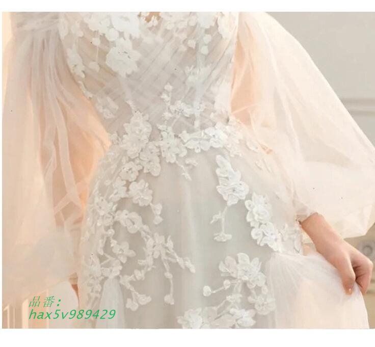 旅行撮影ドレス プリンセスライン