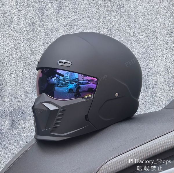 全性 通気性 シールド色選択可 男女兼用 マットブラック A123