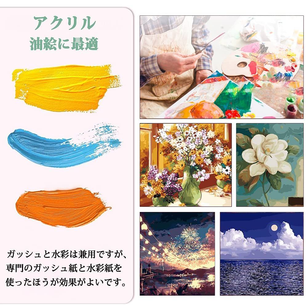 人気商品】F12 F8 麻綿 キャンバス 油絵 張りキャンバス 画材 木