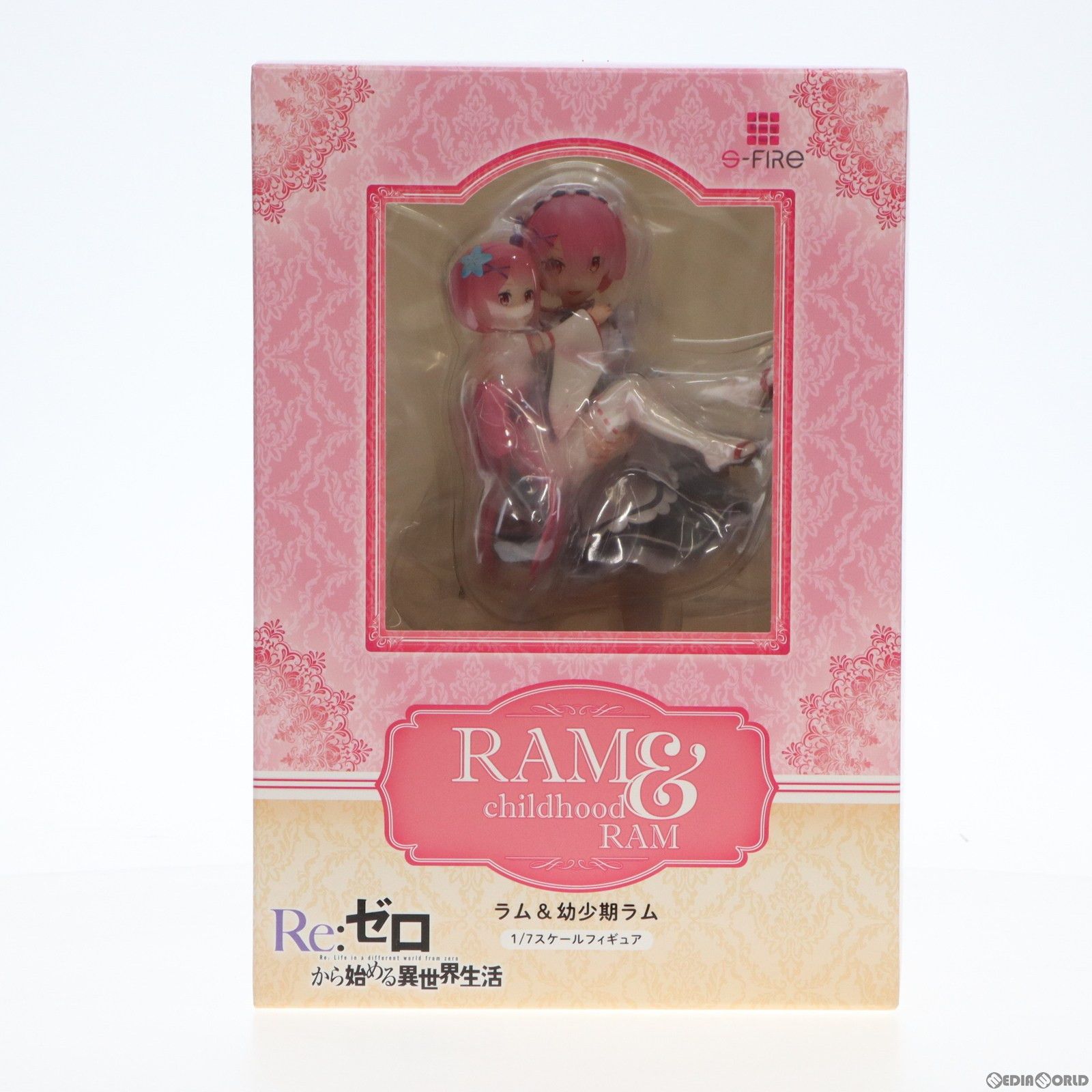 ラムu0026幼少期ラム Re:ゼロから始める異世界生活 1/7 完成品 フィギュア S-FIRE(エスファイア)/セガ