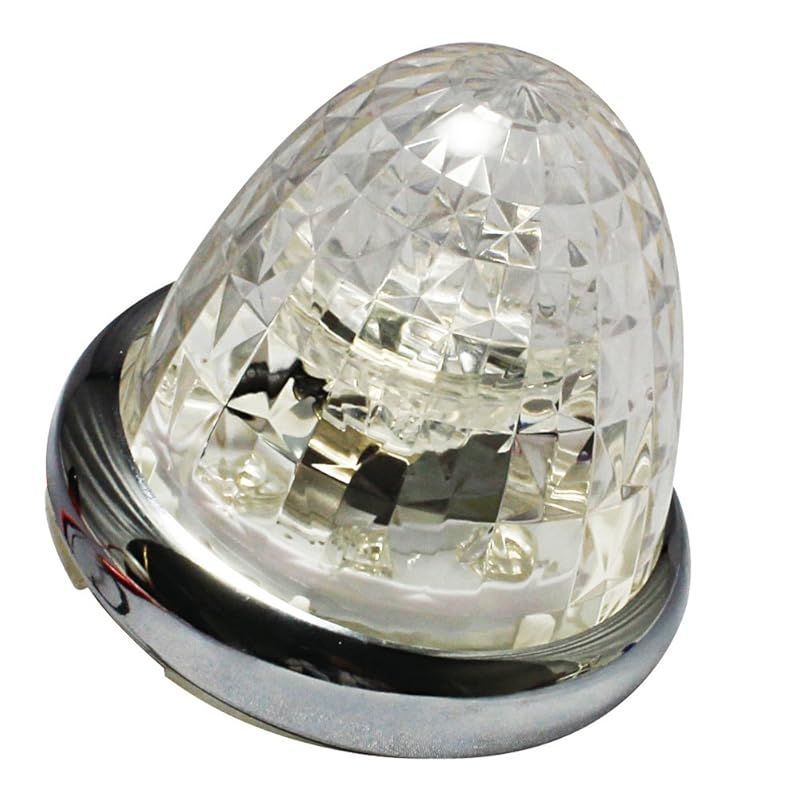 槌屋ヤック(Tsuchiya Yac) 車内用品 LEDマーカーランプ 超流星マーカー クリア/ブルー(光) 12/24V CE-165C 0