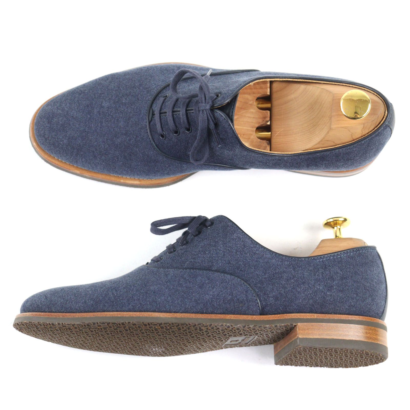 美品○John Lobb ジョンロブ SAVANNAH サバンナ キャンバス