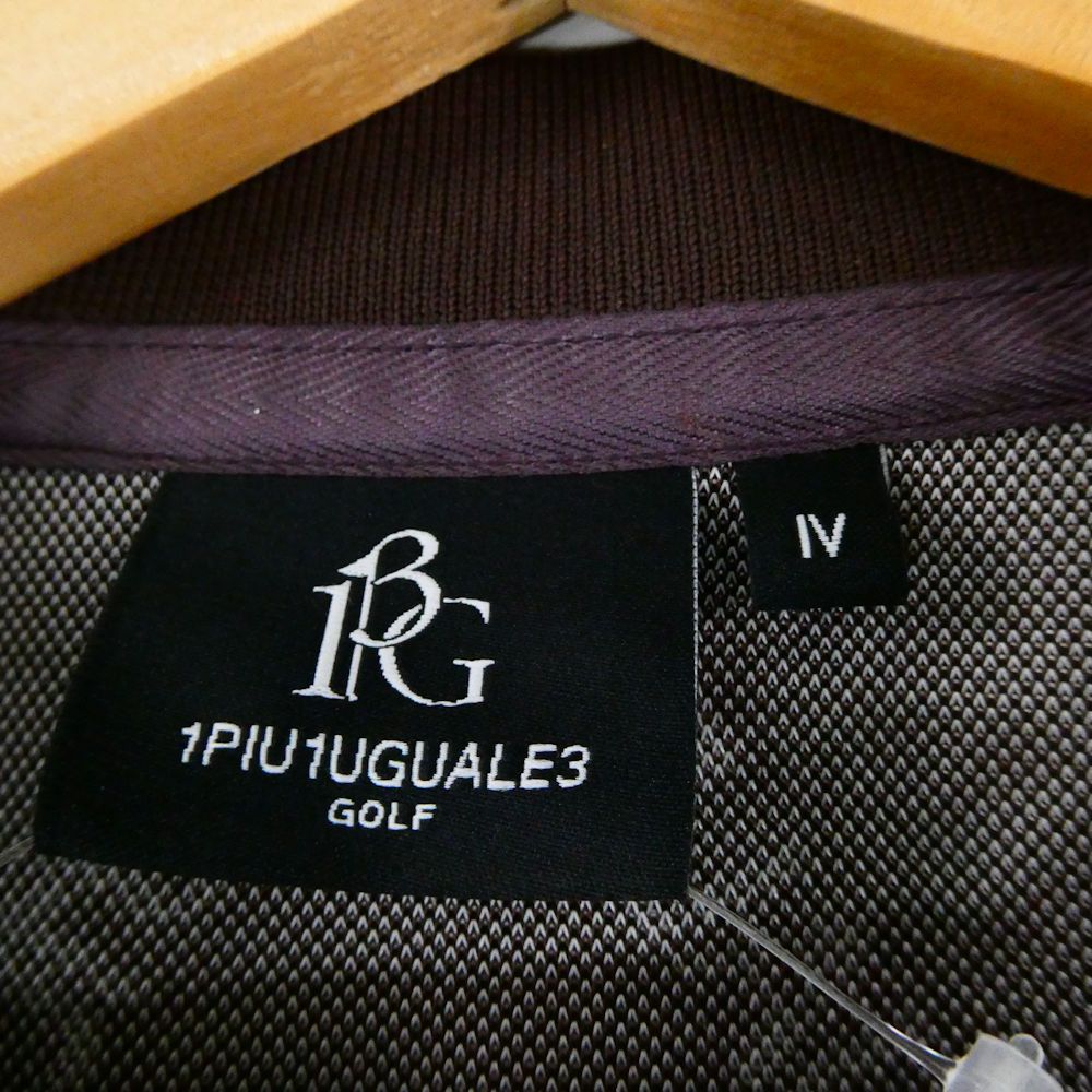 美品 1PIU1UGUALE3 ウノピュウノウグァーレトレ GRK065 113 GOLF ARGYLE LOGO L/S POLO × HIROKUNI TOGA Vol.11 ポロシャツ V L ポリエステル 他 ゴルフ 長袖 戸賀敬城 別注 メンズ HM745A83 美品 1PIU1UGUALE3 ウノピュウノウグァーレトレ GRK065 113 GOLF