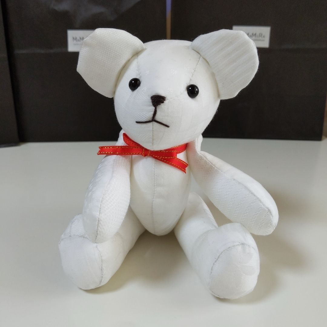 ハンドメイド　テディベア　白 Amazon.co.jp: 白くま ぬいぐるみ ポーラーベア DITZ designs